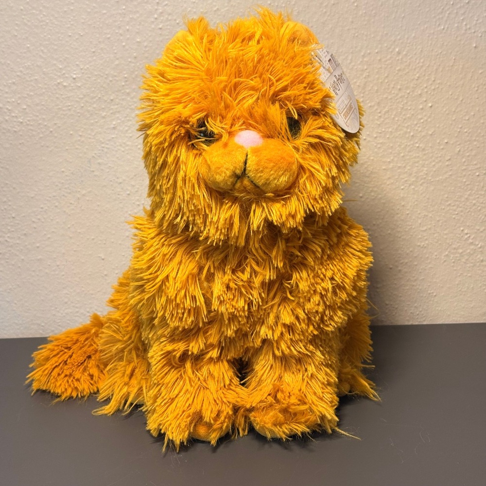 Just Play Harry Potter Plush Unisex 18" Orange New Crookshanks Cat Shaggy Fur